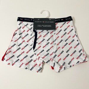 Tommy Hilfiger 2 Pack Boys Boxer Briefs Size Medium 8-10